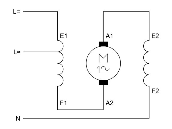 Подключение однофазных коллекторных двигателей Ремонт коллекторных электродвигателей своими руками