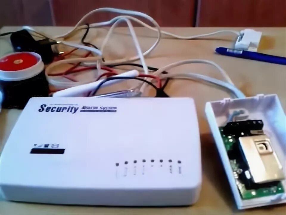 Подключение охранной gsm сигнализации Сигнализация Security ALARM SYSTEM подключение проводных датчиков - YouTube