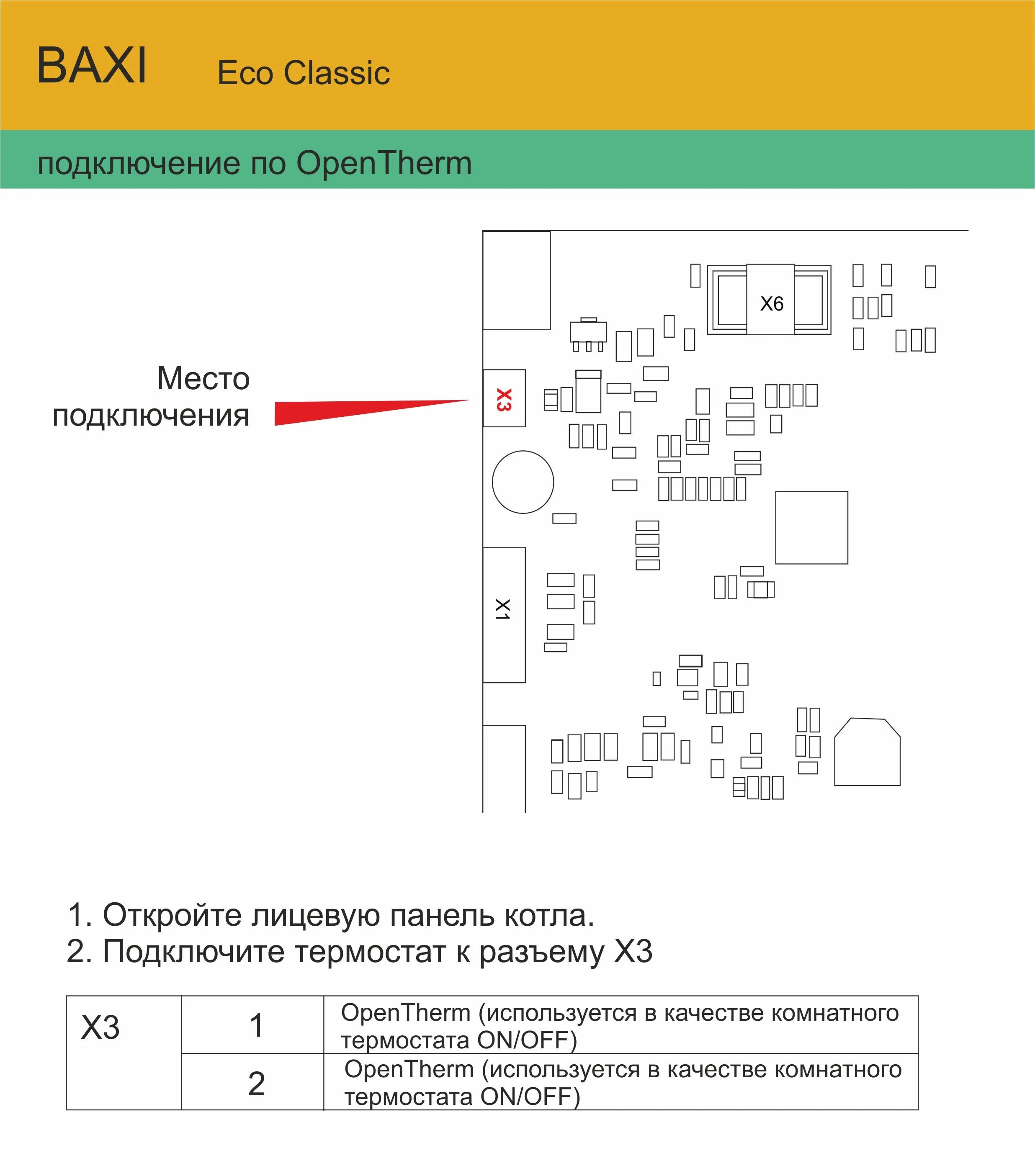 Подключение opentherm к котлу baxi Котел газовый настенный двухконтурный турбированный BAXI ECO Classic 24 F, 24 кВ