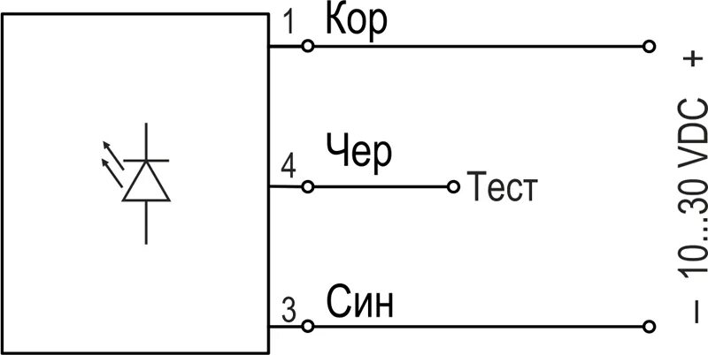 Подключение оптического датчика Оптические бесконтактные датчики KIPPRIBOR серии ОА18 Техком-Автоматика