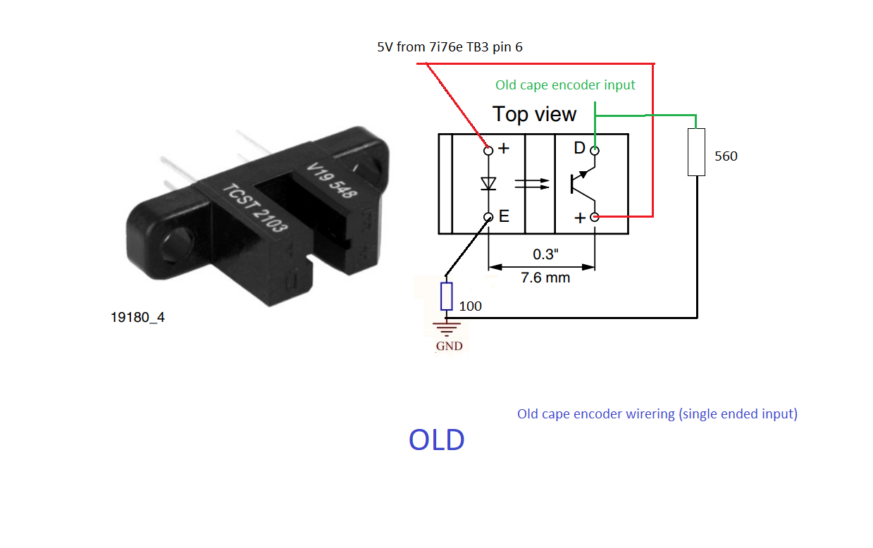 Подключение оптического датчика 7i76e and opto ancoder TCST2103 - Page 4 - LinuxCNC