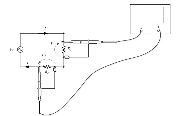 Подключение осциллографа к датчику probe - How to connect the oscilloscope to a circuit - Electrical Engineering St