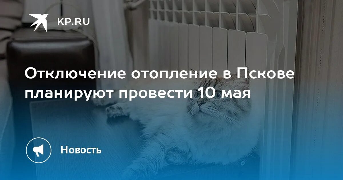 Подключение отопления псков 2024 Отключение отопление в Пскове планируют провести 10 мая - KP.RU