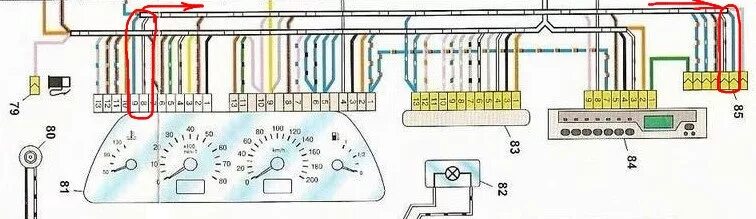 Подключение панели 2114 на 2109 лампа "чек" - Lada 21093i, 1,5 л, 2002 года электроника DRIVE2