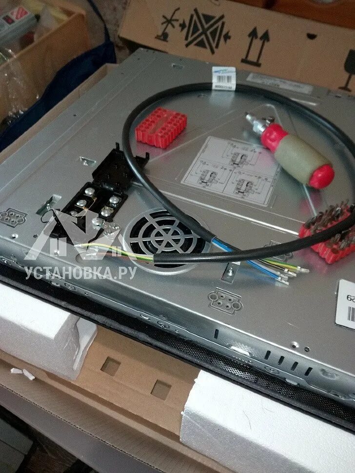 Подключение панели bosch pie631fb1e Установить варочную панель Bosch PIE631FB1E - цена: 2100 руб., Москва, Гризодубо