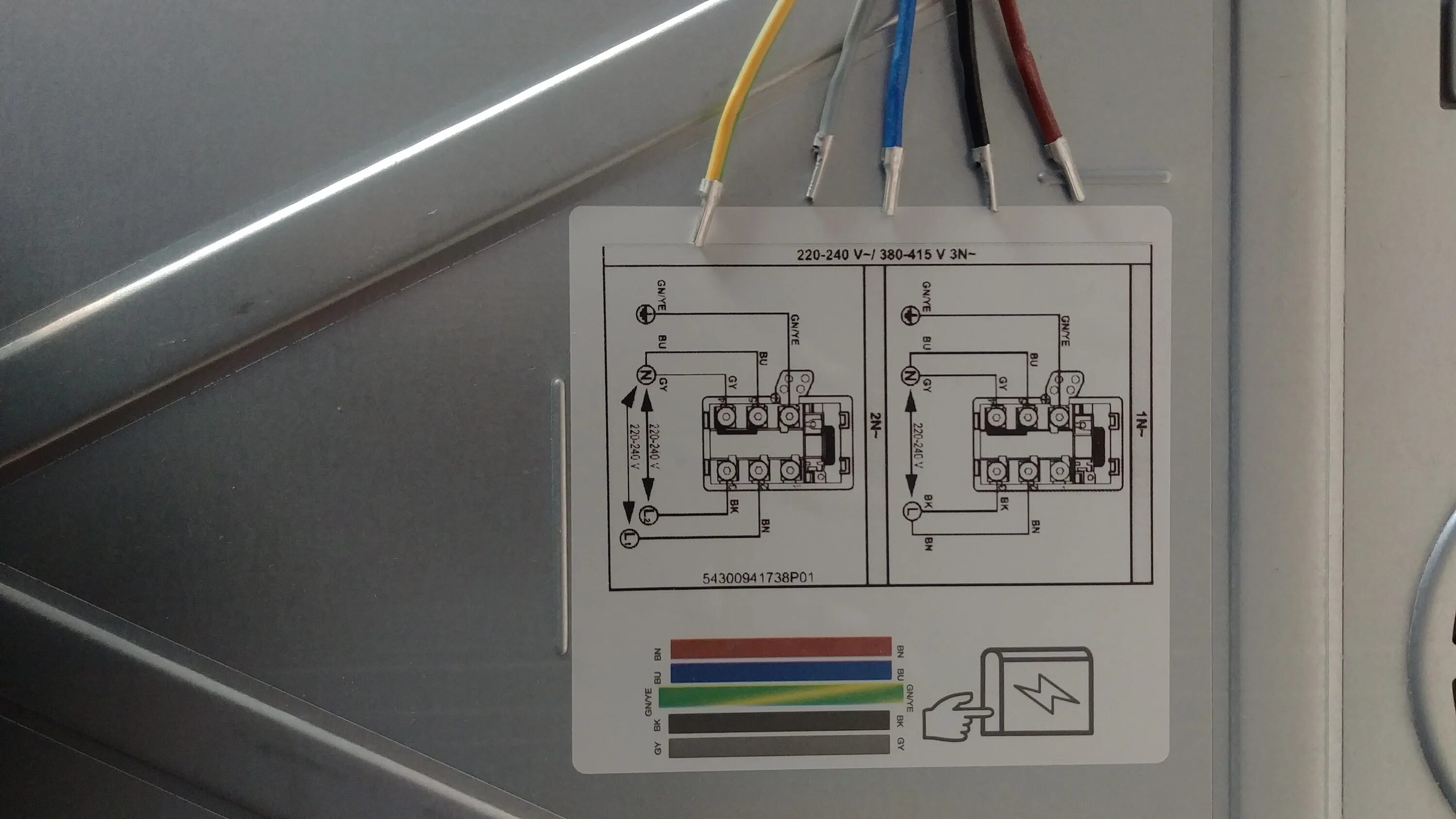 Подключение панели bosch pie631fb1e Bosch PIE631FB1E Board Connection for 3-phase Installation: Wire Role & Fuse Rep