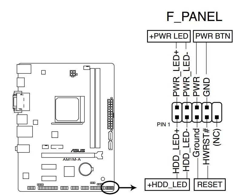 Подключение панели к материнской плате asrock Ответы Mail.ru: Срочно Помогите Подскажите пожалуйста как установить провода на 