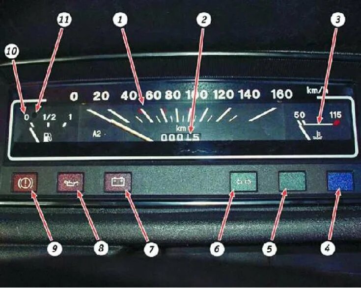 Подключение панели ока Vehicle controls (VAZ-11113 "Oka" 1996-2003 / General information / Introduction