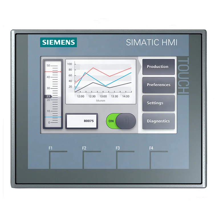 Подключение панели оператора Сименс Simatic Hmi Ktp400 4 Дюйма Tft Дисплей Ключ/сенсорное Управление Основная