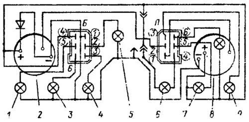 Подключение панели приборов ока Features of the device control devices (VAZ-1111 "Oka" 1988-1996 / Electrical eq