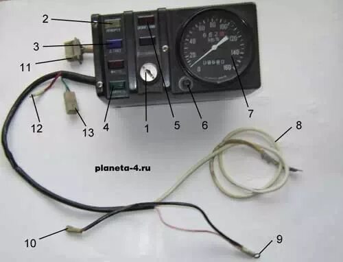 Подключение панели приборов планета 5 Мотоцикл ИЖ Планета 4 щиток приборов
