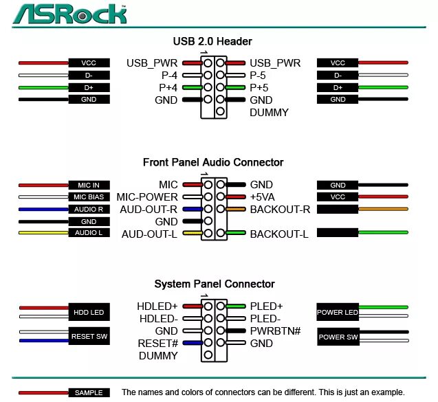 Подключение панели usb Ответы Mail.ru: Подскажите пожалуйста куда подключаются vcc usb1- usb1+ gnrd и v