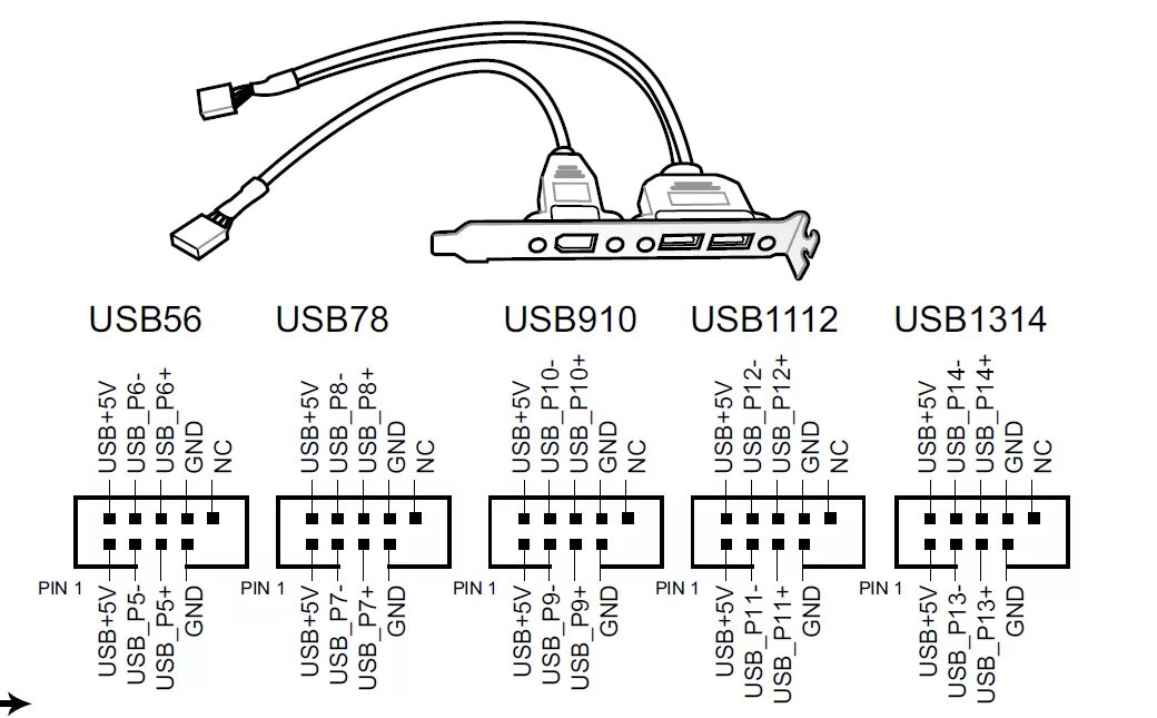 Подключение панели usb Подключение внешних usb: найдено 89 изображений