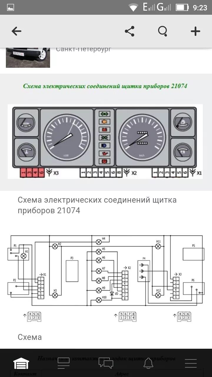 Подключение панели ваз 2105 Приборка собрана - Lada 21074, 1,5 л, 2006 года электроника DRIVE2