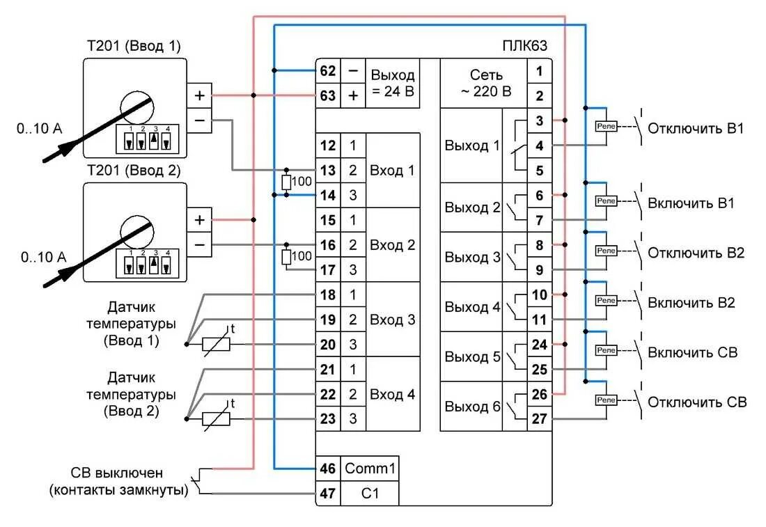 Подключение панели weintek к плк овен Режим плк