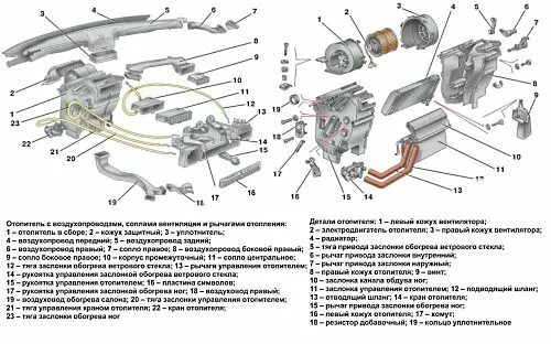 Подключение печки ваз 2115 Ваз 2115 система отопления салона