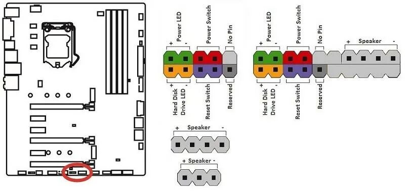 Подключение передней панели 2011 v3 Ответы Mail.ru: Как подключить переднюю панель от пк к материнской плате Asrock 