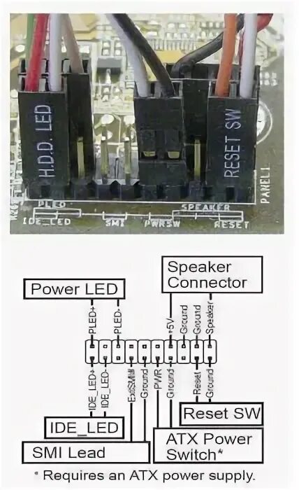 Подключение передней панели к материнке msi Здравствует у меня материка . - вопрос № 2540217 - Технологии