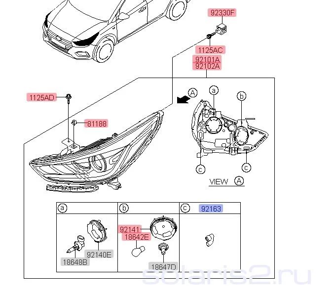 Подключение передних фар хендай солярис 1 Headlight plug(elegance) https://solaris2.ru/index.php?threads/304/ Read more at