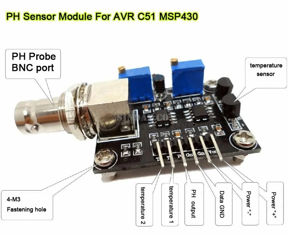 Подключение ph датчика Buy Arduino Ph Sensor Kit At Best Prices In India - Robocraze 8B1