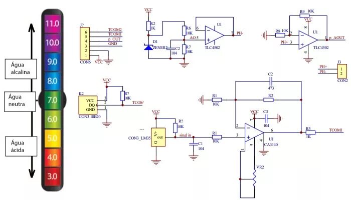 Подключение ph датчика Ph схема фото - PwCalc.ru