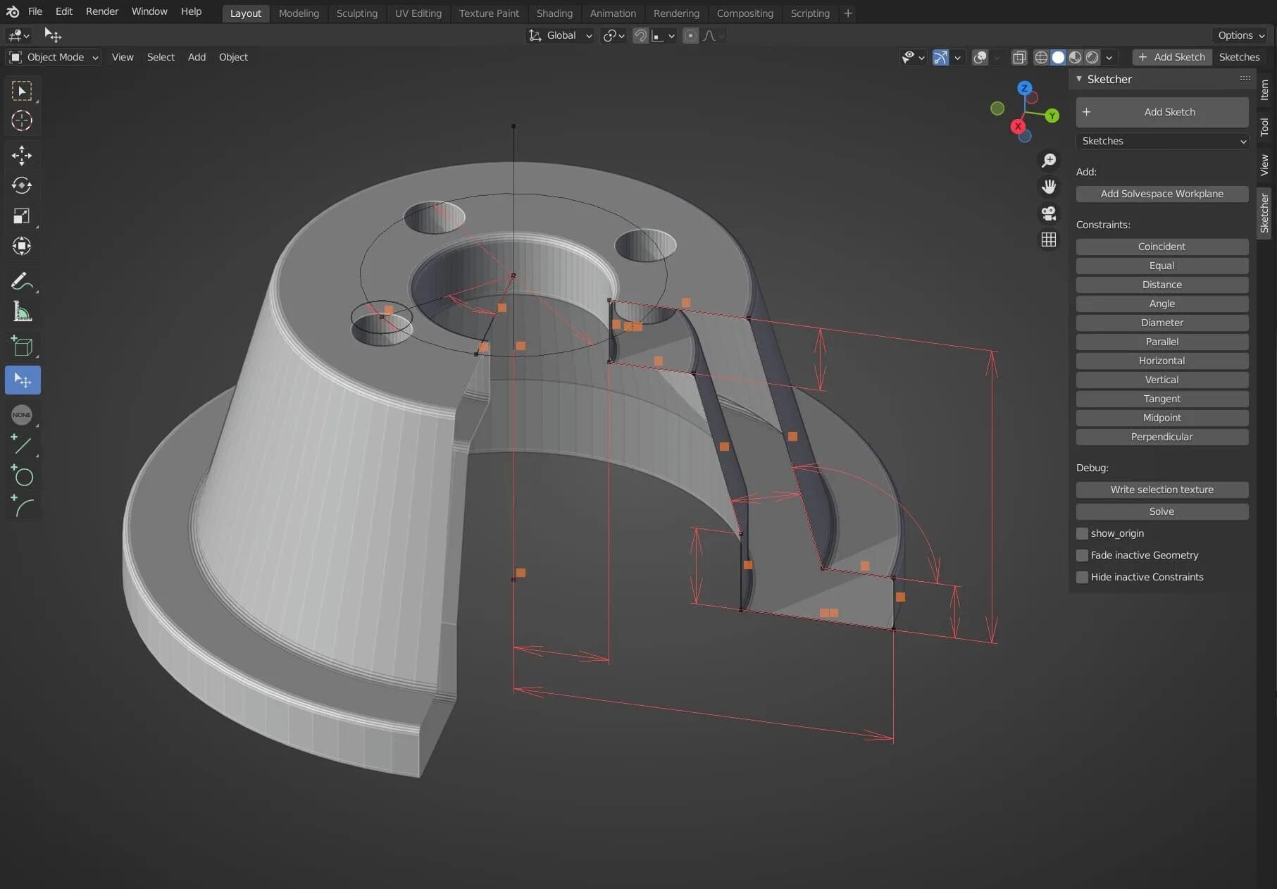 Подключение pico 4 к blender 3d CAD In Blender Is HERE! CAD Sketcher Intro Constraint Driven Design - #4 by pafu