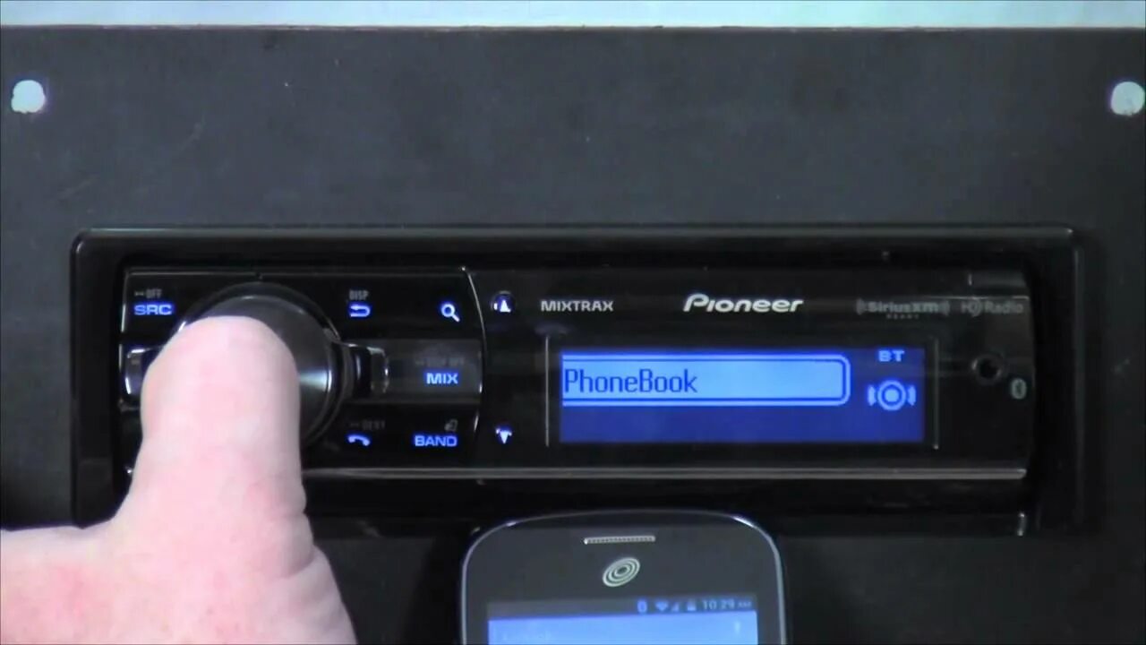 Подключение пионера магнитолы через блютуз HowTo: Setup Bluetooth on a Pioneer DEH-X9600BHS - YouTube