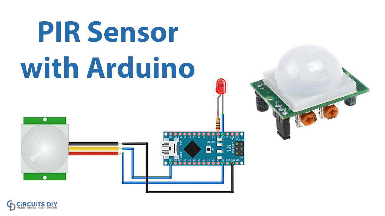 Подключение pir датчик PIR Sensor Arduino Tutorial