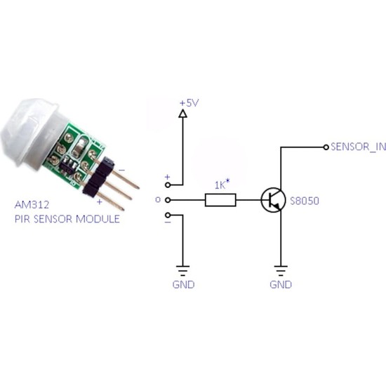 Подключение pir датчик Am312: AM312 Датчик движения инфракрасный (PIR-датчик) компактный