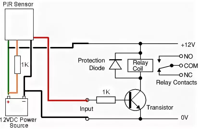 Подключение pir датчик #PIRCircuit #ElectricalCircuit #ElectronicCircuit #EngineeringStudent. Electroni