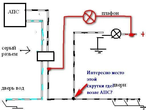 Подключение плафона ваз 2114 Не работает плафон освещения салона ваз 2114: схема, замена лампы