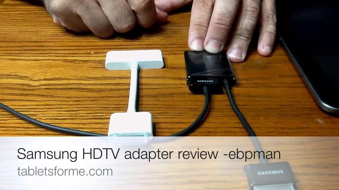 Подключение планшет самсунг к телевизору Samsung Galaxy Tab 10.1 HDTV Adapter Review Compared to iPad 2 HDMI Adapter - Yo