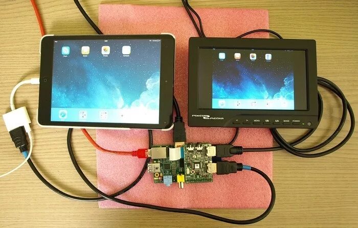 Подключение планшета через телефон This new add-on board for the Raspberry Pi gives you an HDMI Input