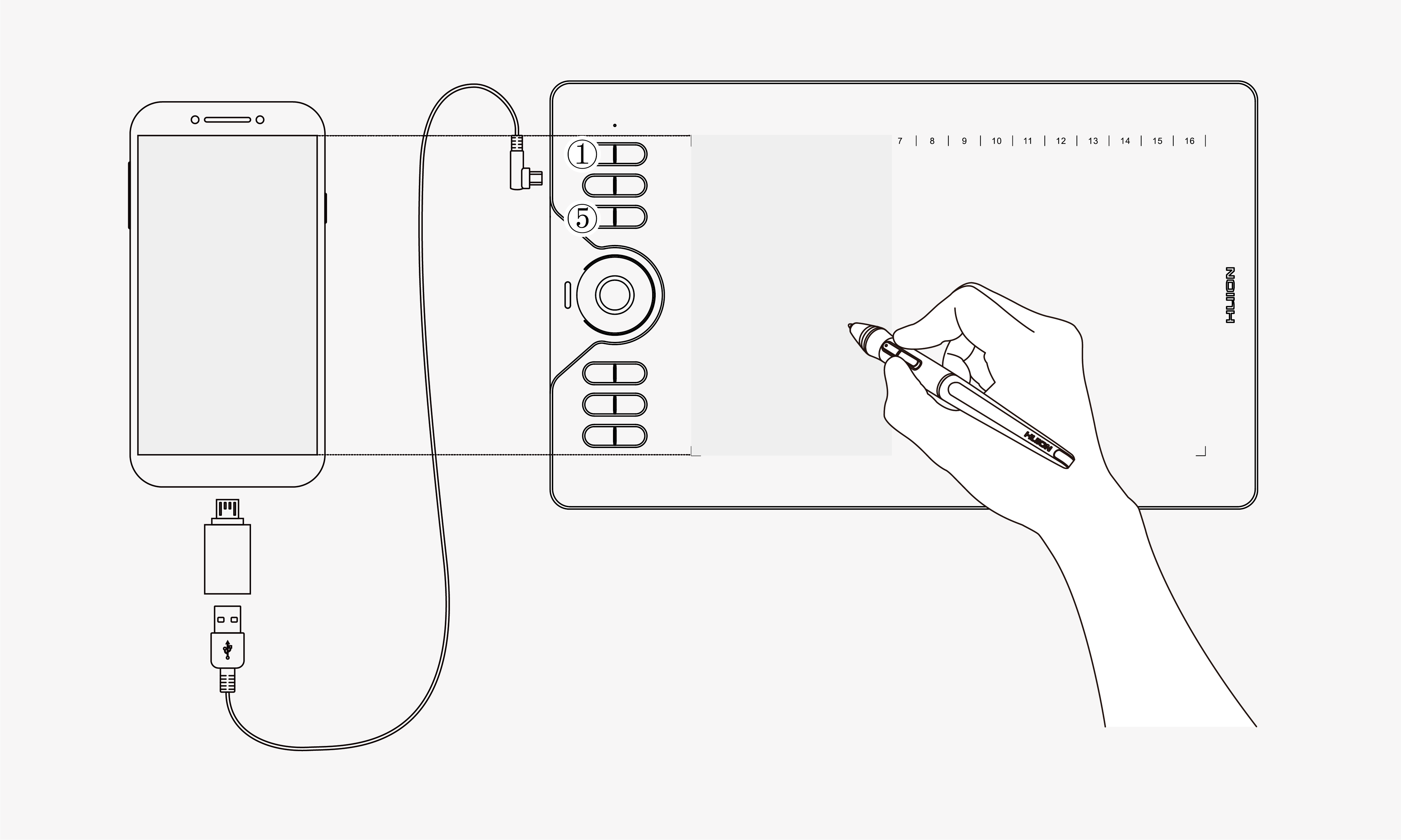 Подключение планшета wacom к компьютеру Перейти на страницу с картинкой