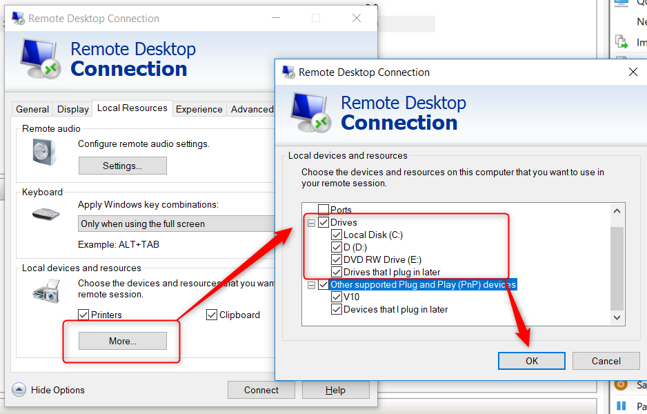 Подключение по rdp к windows 10 service - Hyper-V cannot connect to local server (Windows 10 host) - Stack Overf