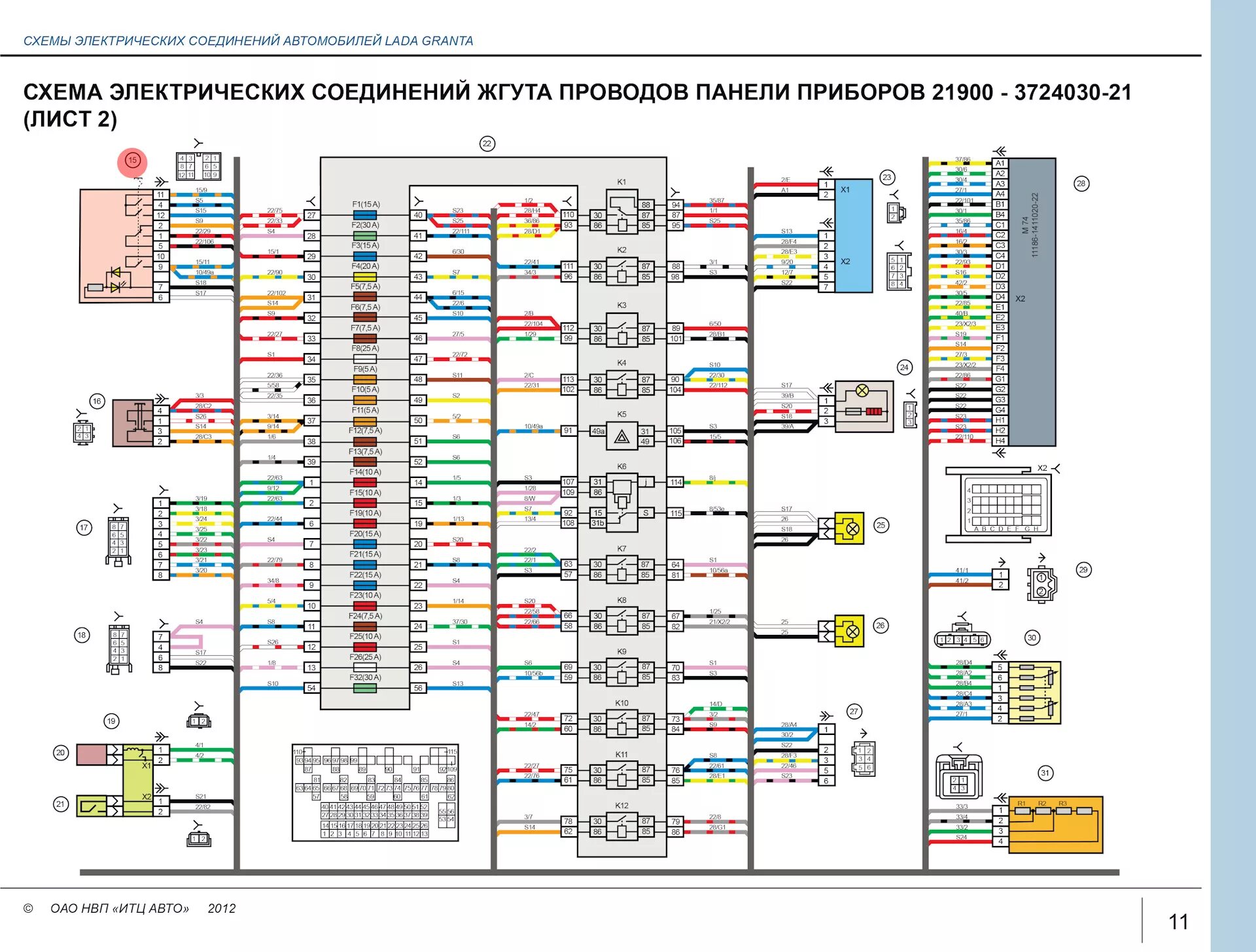 Подключение podofo 4 64 на гранте 2022 Установка сигнализации (поиск точек подключения сигнализации), пособие. - Lada Г