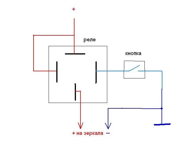 Подключение подогрева зеркал газель через реле Установка обогрева зеркал - Skoda Felicia, 1,6 л, 1997 года аксессуары DRIVE2