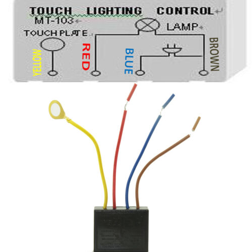 Подключение подсветки с сенсорным выключателем 220 V Touch Lighting Control Sensor Lamp Switch Dimmer Halogen Tungsten LED 150W