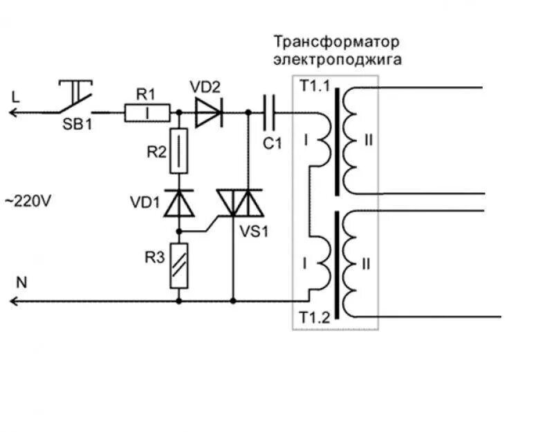 Подключение поджига газовой плиты Как работает и зачем нужно устройство автоматического электроподжига газовых пли