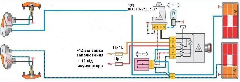 Подключение поворотников ваз 2106 АВАРИЙКА - Lada 2101, 1,9 л, 1977 года тюнинг DRIVE2