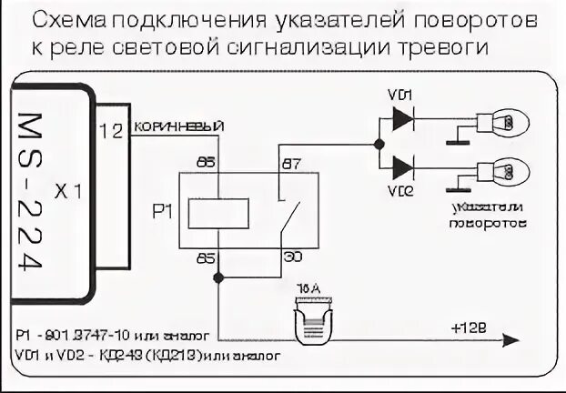 Подключение поворотов к сигнализации Сигнализация, центральный замок, стеклоподъемники, багажник с кнопки на классике