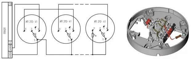 Подключение пожарного датчика ип 212 Схемы подключения дымовых пожарных извещателей (Часть 4) Артон