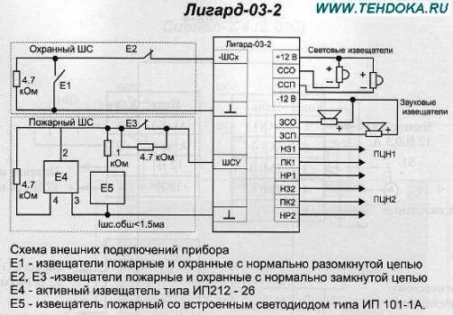 Подключение пожарной сигнализации кварц Охранно-пожарные сигнализации