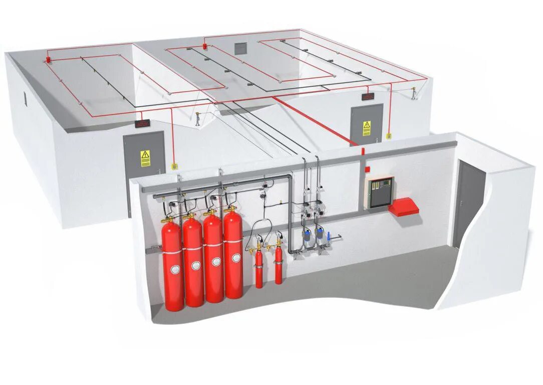 Подключение пожарной техники к системе пожаротушения Монтаж автоматических систем пожаротушения, выгодные цены в Москве - ВИАНСЕРВИС