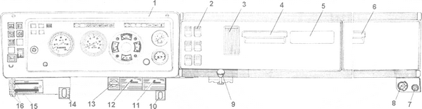 Подключение приборной панели камаз Механизмы управления, оборудование и контрольно-измерительные приборы / Автомоби