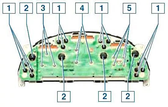 Подключение приборной панели с лачетти в ланос Removal and disassembly of the instrument cluster (Chevrolet Lanos T150 2002-200