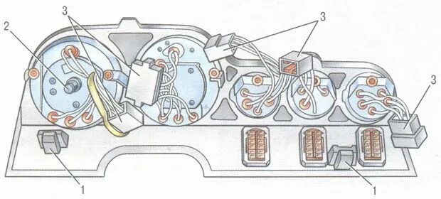 Подключение приборной панели ваз 2106 панель приборов ВАЗ 2106 - устройство, особенности конструкции