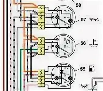 Подключение приборной панели ваз 2106 Re: Прибор уровня топлива, подключение -- Форум водномоторников.