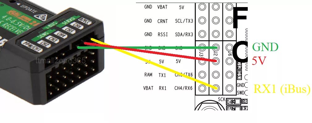 Подключение приемника к компьютеру Fs Ia6b Receiver Wiring Diagram - Your Ultimate Guide to Wiring Diagrams!