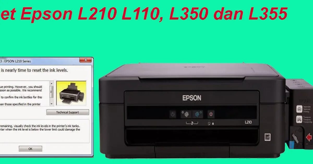 Подключение принтера epson к компьютеру Tinta Printer Epson